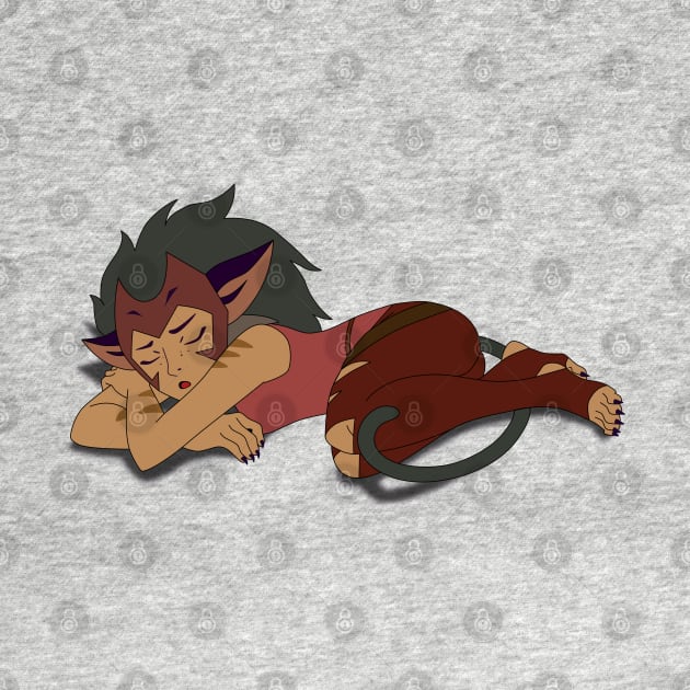 Cat(ra) Nap by Yellow Hexagon Designs